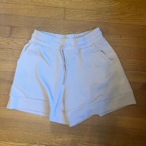 Varley Alder High Rise Women's Soft Shorts 5.5” Mushroom